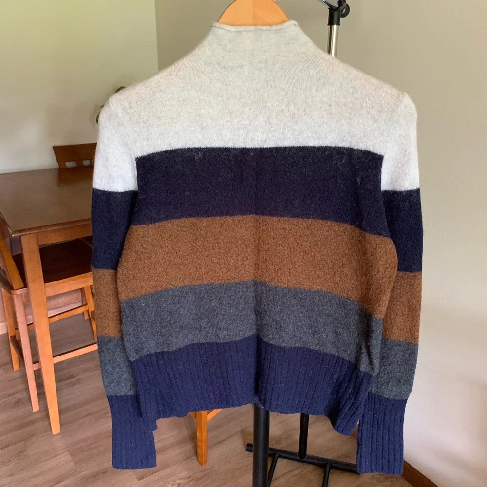 Madewell Turtleneck Knit Sweater Wool Alpaca